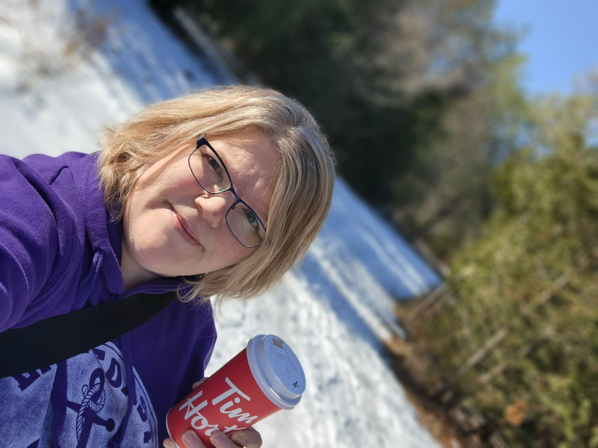 AjaxMom2011's tweet photo. I am sooooo excited for Spring.  Enjoyed 2 walks on this sunny day.  One alone with nature and one with our boy.   #ajax #walkoutside #wellness #vitaminD #ilovenature #🇨🇦 #timmys https://t.co/YRKsTP8NEn