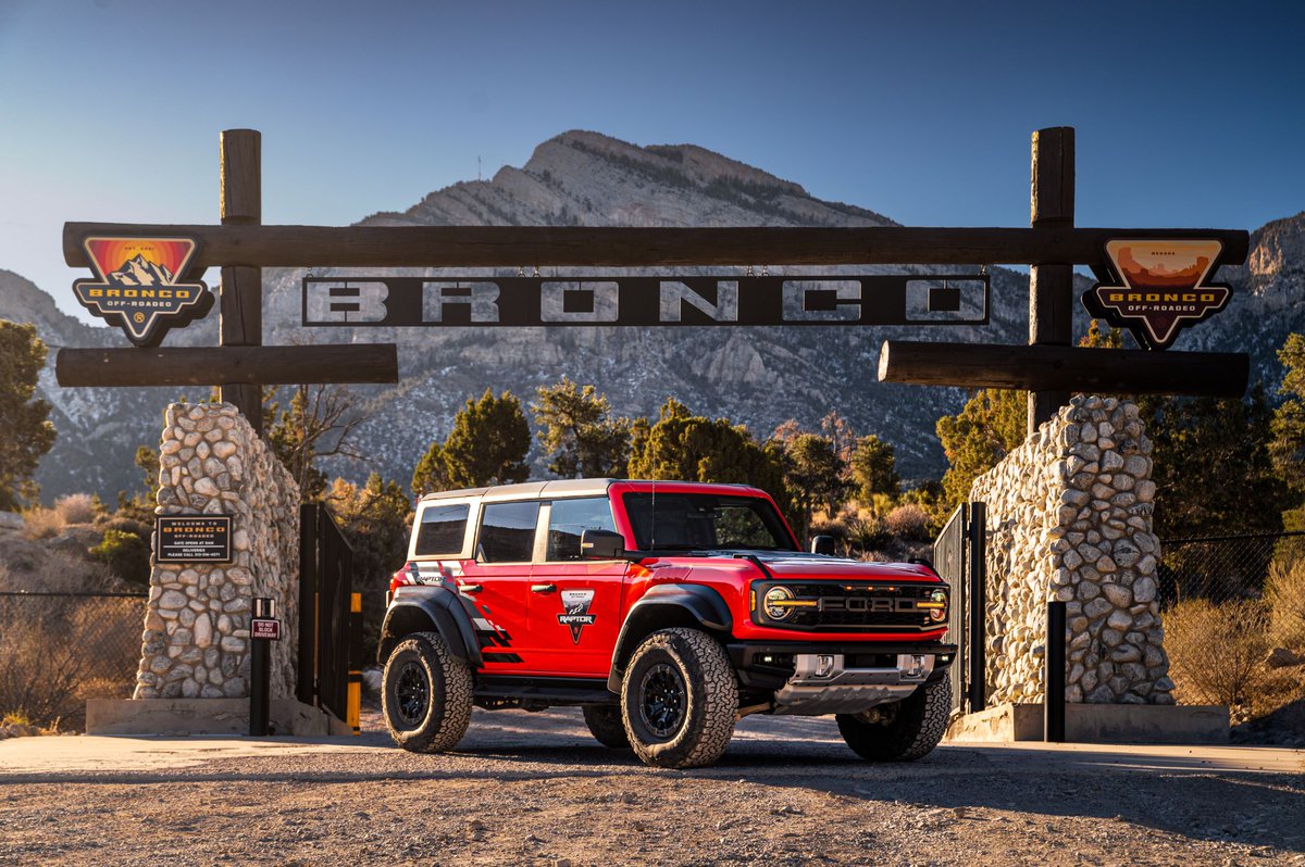 Just like the King of the Hammers race, our Bronco Off-Roadeo Raptor Experience for our customers combines all of the thrilling and unforgiving terrain and conditions of the Mojave Desert with professional off-road instructors and school-provided Bronco Raptors for a #BuiltWild®