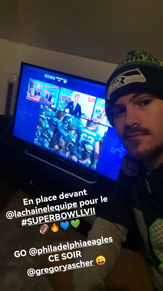 KaLou_10's tweet image. 🏈🔥 Go @EaglesFR @eagles ce soir ! 
Même si @Seahawks forever 💙💚 @lequipedegreg @lachainelequipe #lequipeNFL #SuperBowl