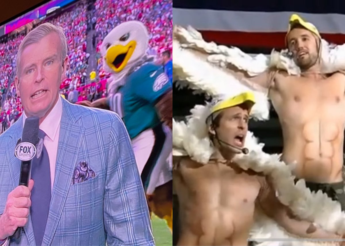 UBKBrian's tweet photo. All I can think of #Philly #BirdsOfWar #itsalwayssunny #SuperBowl https://t.co/u9sLWvGkqx