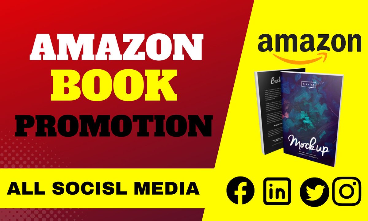 ItPolas's tweet photo. Do you need High quality and professional viral book pro-motion and kindle book or children ebook Marketing?
Yes, You have come to the right place.
#amazon #amazonbook #book #bookpromotion #kindlebook #ebook #amazonbookpromotion #books #BookMarketing https://t.co/LQyCLflzUH