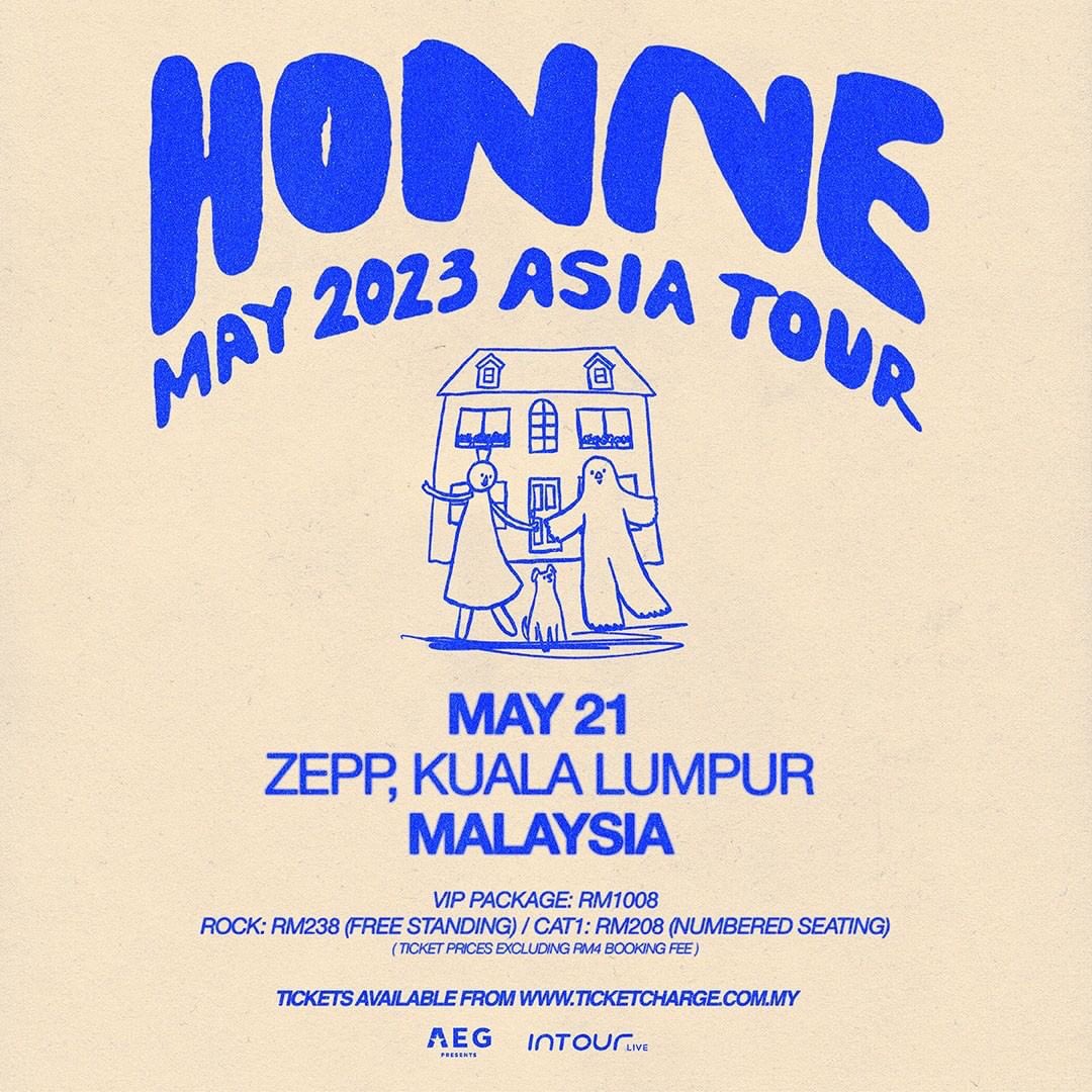 HONNE MAY 2023 ASIA TOUR - in Kuala Lumpur (Tickets)