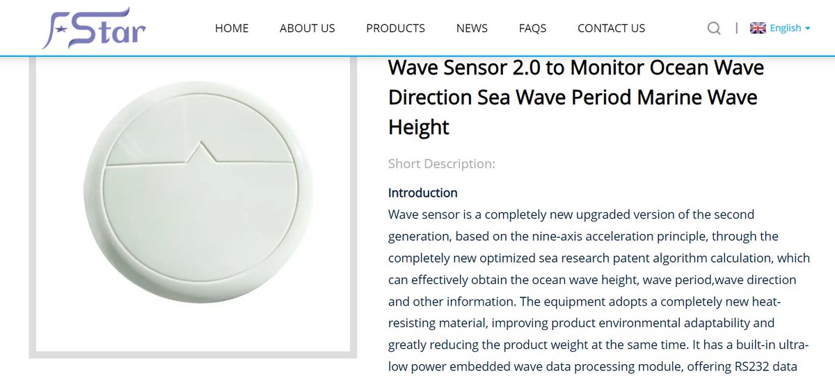 FrankstarHelen's tweet image. Wave Sensor 2.0 to Monitor Ocean Wave Direction Sea Wave Period Marine Wave Height #wavesensor #wave #height #period #spectrum #direction
frankstartech.com/wave-sensor-2-…