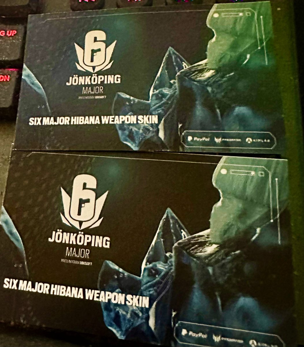 Th3Rxckstar's tweet photo. I have some huge news next week,BUT before that for a chance to win a JÖNKÖPING MAJOR CHARM code 👿(ik it says weapon code but its not workin😓)
⭕️Follow Me
⭕️Like&amp;RT 
⭕️Tag 2 friends

Ends on the 17th ,i will announce the winner on stream 🔱 https://t.co/AwoWjvpIGT