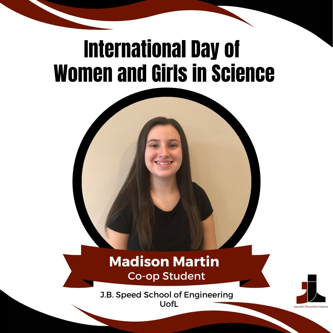 JTLengineering's tweet photo. International Day of Women &amp; Girls in Science

This day is an opportunity to promote &amp; celebrate full and equal participation in Science, Technology, Engineering, and Mathematics (STEM) for women &amp; girls. 

Congrats, Madison!

#JTLengineering #WomenInScienceDay https://t.co/fznN5OY6p0