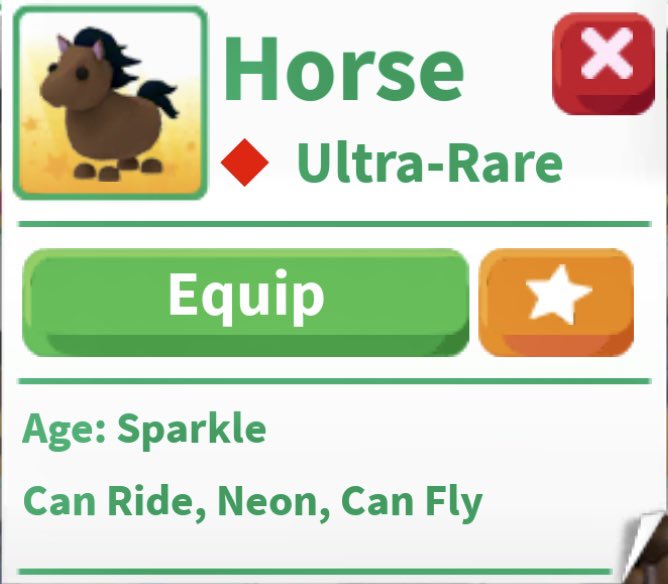 💗NFR Horse💗GIVEAWAY💗!
Follow Me &amp; @Monkeymummyy,
Like-❤️, RT w/tags pls, &amp;
Comment “YeeHaw”! GL ALL! 
#adoptmegiveaways #adoptmegws #adoptmegiveaway #adoptmegw #adoptmetrades #adoptmetrader #adoptmetrading #adoptmeroblox #adoptmepets #AMTrading #roblox #adoptmetrade