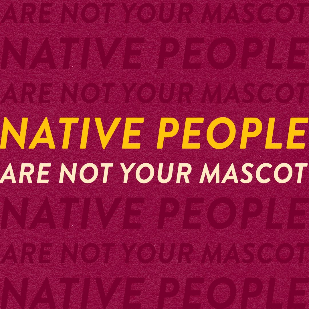 IllumiNative's tweet image. The Super Bowl is in full swing—along with the racist imagery and gestures used by the @chiefs  and their fans that defames Native cultures and negatively impacts Native peoples, especially our youth. 

Sign the petition &amp;amp; tell the @nfl to #ChangeTheName at the link in our bio.