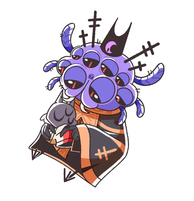 Making myself sad#cultofthelamb #shamura #narinder 