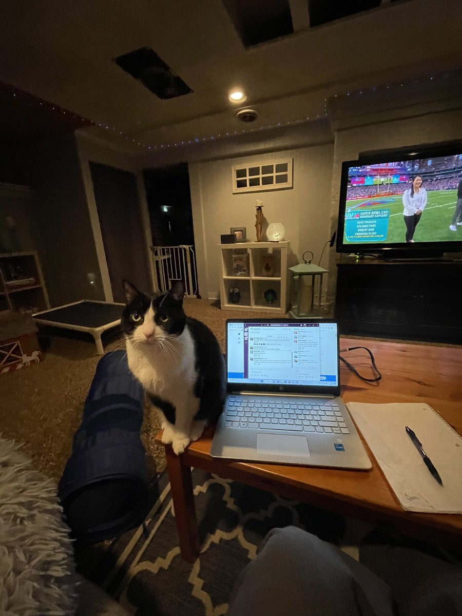 Poppy’s joining me to discuss the Super Bowl ads on the #cmworld Slack channel.