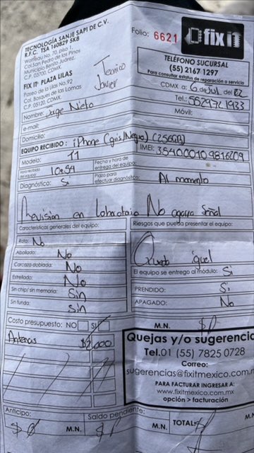 jnieto_78's tweet photo. @OficialFixit No lo creo, tengo 7 meses esperando este equipo y no he tenido respuesta, ni reembolso ni equipo. https://t.co/RupJNfxWN6