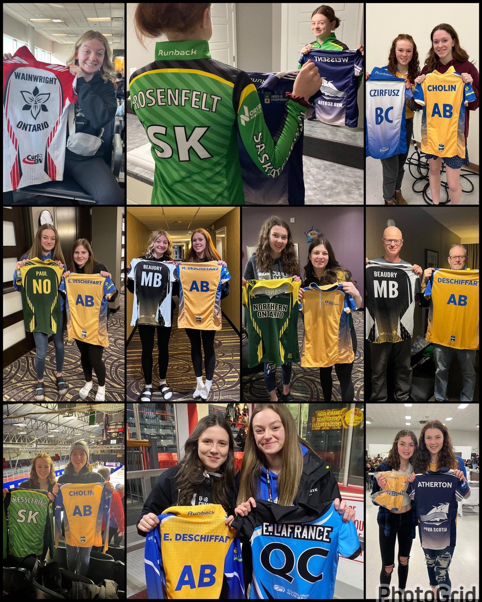 ➡️ Jersey Swap ⬅️ What’s your collection look like?! #u18cc2018 #nationals #teamalberta #alberta #ontario #britishcolumbia #saskatchewen #novascotia #manitoba #quebec #northernontario