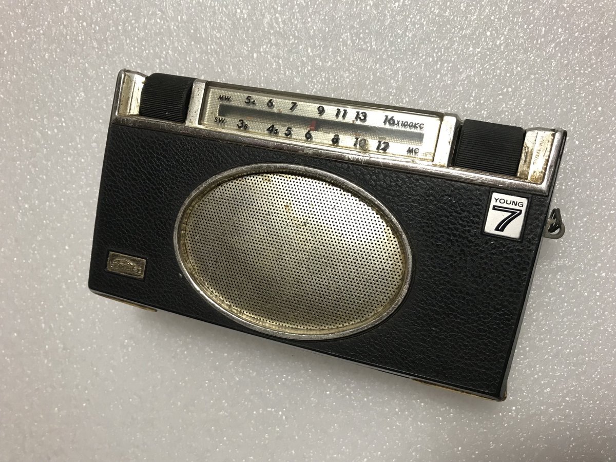 東芝TOSHIBAヤングセブンYOUNG7トランジスタラジオRADIO昭和レトロ