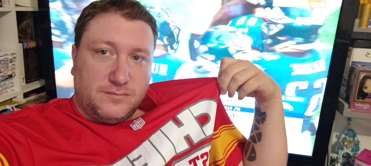 C'est parti !! Allez les Chiefs !! #lequipeNFL #SuperBowlLVII