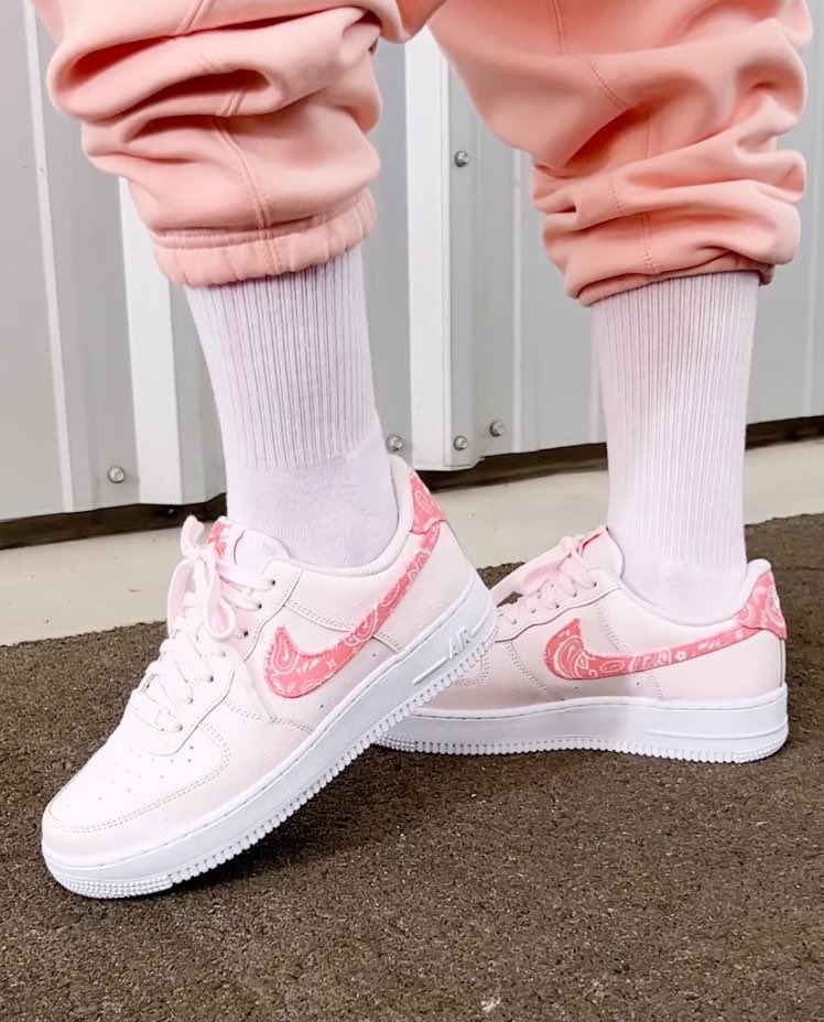 pink nike air force krè´¸tkie damskie