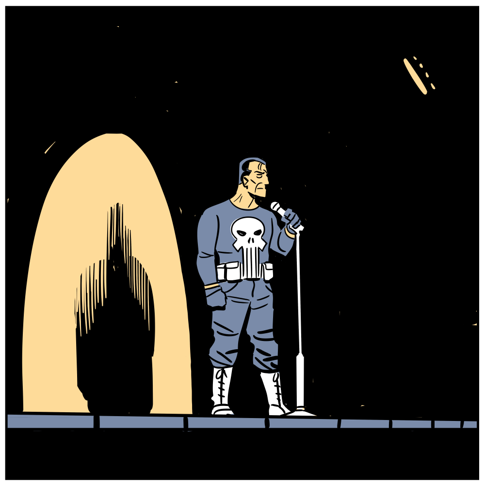 Okay actually I take it back, the Punisher is funny https://t.co/4p6D3ucOmI 