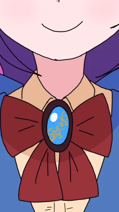 ちゃーんと胸元の石の色とかも変わっているんですよ? 