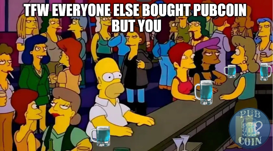 CryptoDiLeo's tweet photo. Last #MEME for a bit, I'm heading to the bar.
Cheers!

@PubCoinBSC #ukpissheads
@CryptoxDarth @JesseFlinsNL @FrogCrpt https://t.co/aZbGvdLaRb
