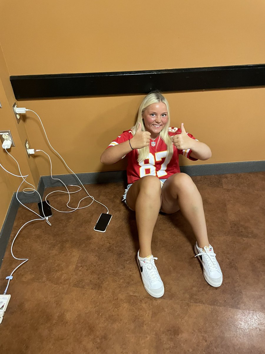 Let’s go Chiefs! <a href="/OlatheWestCheer/">Olathe West Cheer</a> is yelling loud from Orlando!