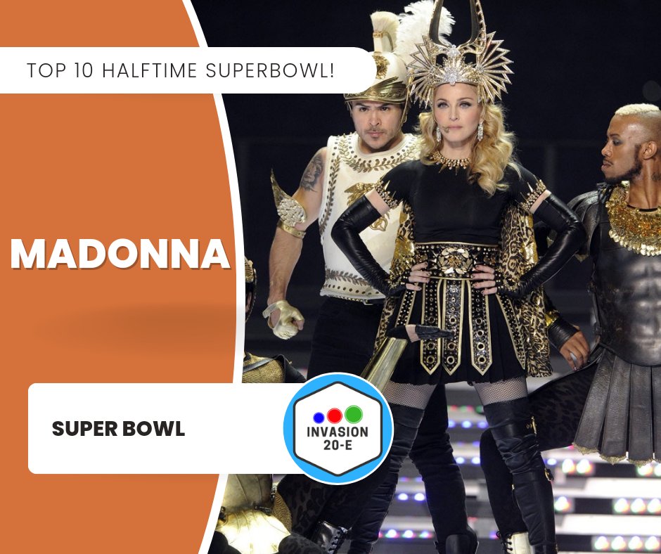 invasion20e's tweet photo. TOP 10 #HalftimeShow SUPERBOWL!!!
1. @Madonna
2012 https://t.co/zNlXf33aj4