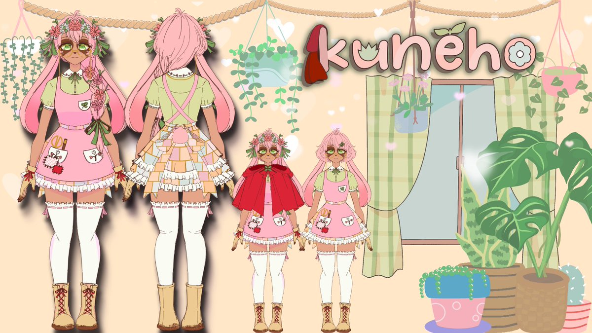 kunehomiso's tweet photo. 🌷🌱Come into the Lazy Leaf, I hope your day will blossom into a great one now that you're here!

I got new references drawn by @magicalmarimomo! It's almost a year since I opened the doors to my shop, can't wait to meet more Little Leaves!💕

ʚ✿┃#VTuberUprising |#kuneART┃ஐɞ https://t.co/GWrSZh6v8u