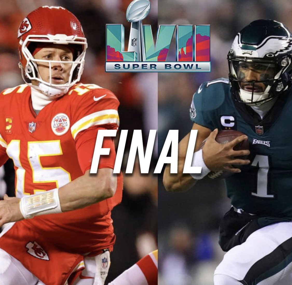 #SuperBowlLVII, <a href="/Chiefs/">Kansas City Chiefs</a> y <a href="/Eagles/">Philadelphia Eagles</a> buscarán el trofeo ¿a quién le vas? 🏈🏆