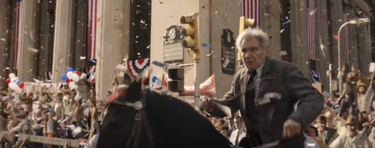 DiscussingFilm's tweet photo. New images of Harrison Ford as Indiana Jones in ‘INDIANA JONES AND THE DIAL OF DESTINY’. https://t.co/nqkl0186f6