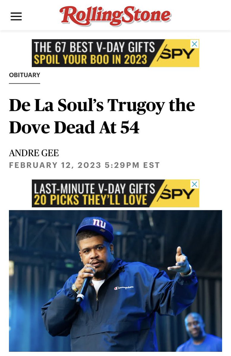 DrCharmaineTroy's tweet image. I had the absolute pleasure of meeting De La Soul many years ago at the Essence Festival. They were super cool, down to earth, and took pictures with us. I have the poster that they signed for us still hanging up in my office. 
#RIPPlugTwo