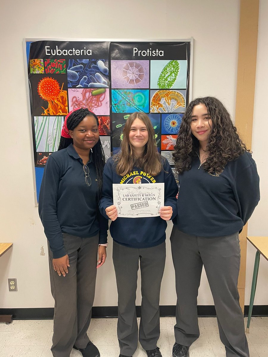 Good news! Mrs. Giovinazzo’s Gr 10 preIB classes managed to solve the lab safety escape room. Looks like these scientists are ready for a semester full of experiments. 👏#mpsjscience ⁦<a href="/MPSJ_TCDSB/">Michael Power/St. Joseph High School</a>⁩