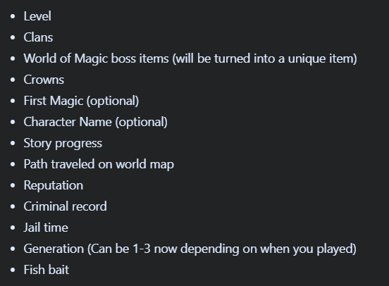 vetex on X: Here is a list of things from World of Magic that are
