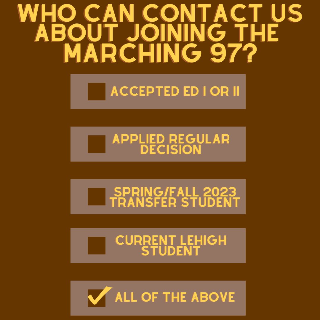 Lehigh Marching 97 tweet media