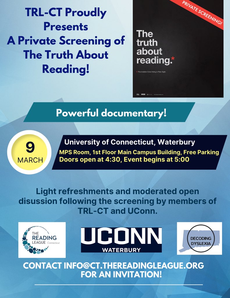 @ReadingLeagueCT (@readingleaguect) on Twitter photo 