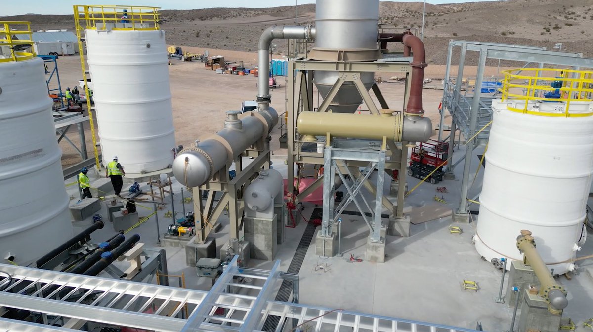 5EAMaterials's tweet photo. $FEAM 5E Boron Americas (Fort Cady) Complex in Southern California, with plant commissioning works underway.
@5EAMaterials set to become the next U.S. producer of boron and lithium.
#boron #borates #lithium #5E #scarcity #value #MIFT #criticalminerals #invest https://t.co/d2ip8qVXoq