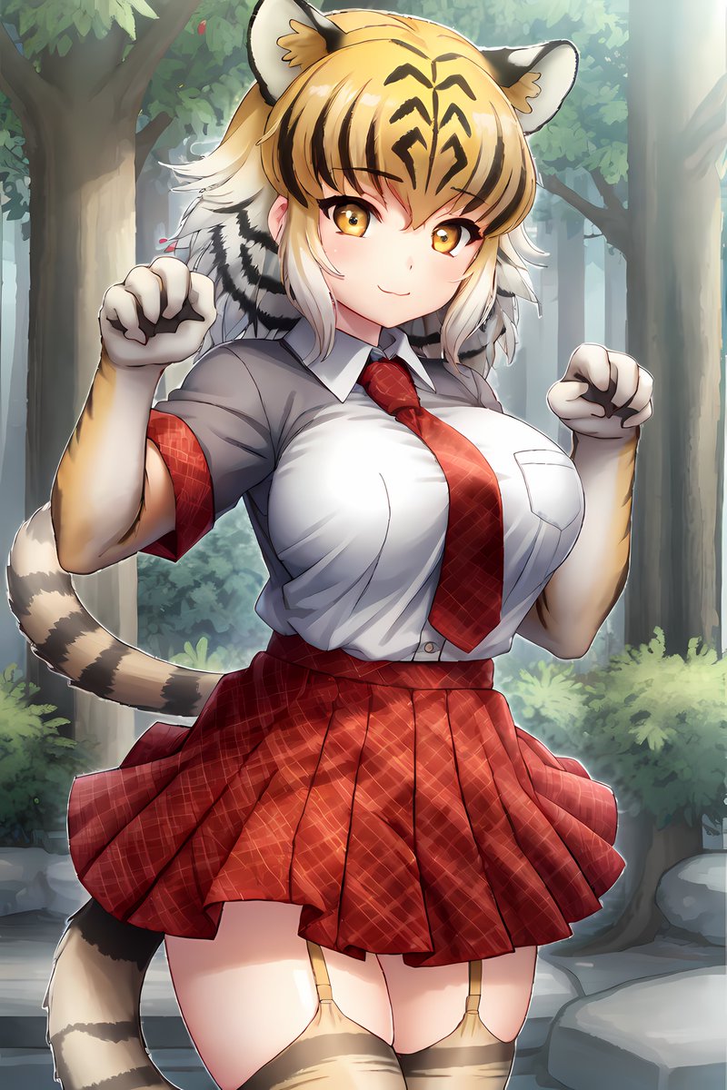 AI描きプログラムでトラを作ってみました🐯🌲

#けものフレンズ
#stablediffusion 
#AIイラスト 