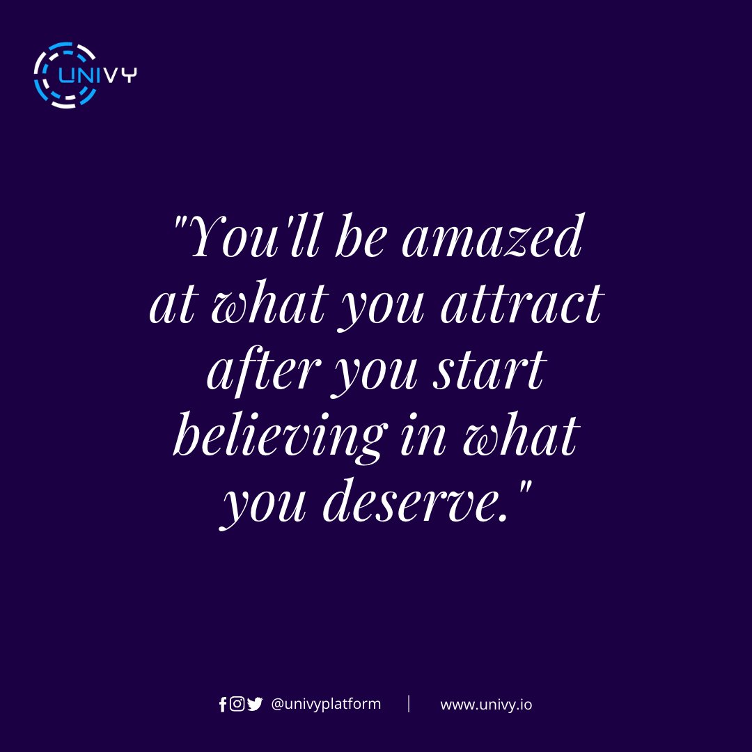 UnivyPlatform's tweet photo. Don’t let the unknown stop you for progressing. 🙌🏻

Univy, the platform for content creators.
https://t.co/c1a7Afzb70 

#univy #univyplatform #univyquotes  #lifequotestoliveby #lifequotesdaily #inspirationalquotesoftheday #successiskey #hustleandmotivate https://t.co/UskveFUsJp