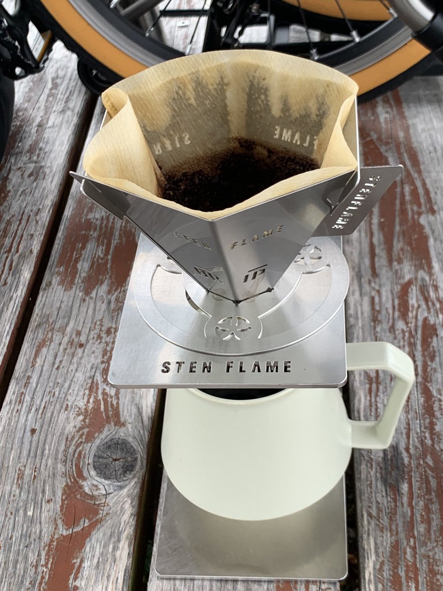 tomtsubanagi's tweet photo. コレ、私も愛用してます😁
美味しいドリップコーヒー☕️淹れられます👌
とても良いドリッパーです😁
#stenflame
#stenflamedrip
#ステンフレーム
#ステンフレームドリップ https://t.co/v1cgk7grYX