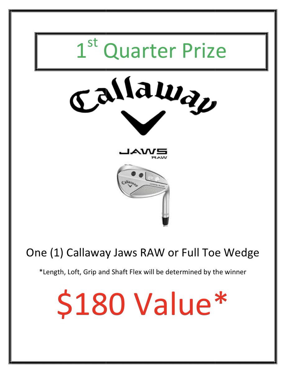 NevelMeadegolf's tweet photo. Congratulations to Herb Scales and Benny Montanez! They are our 1st Quarter winners! #NevelMeadeGolf #SuperBowl #LETSPLAYGOLF https://t.co/K7mc5EyWHD