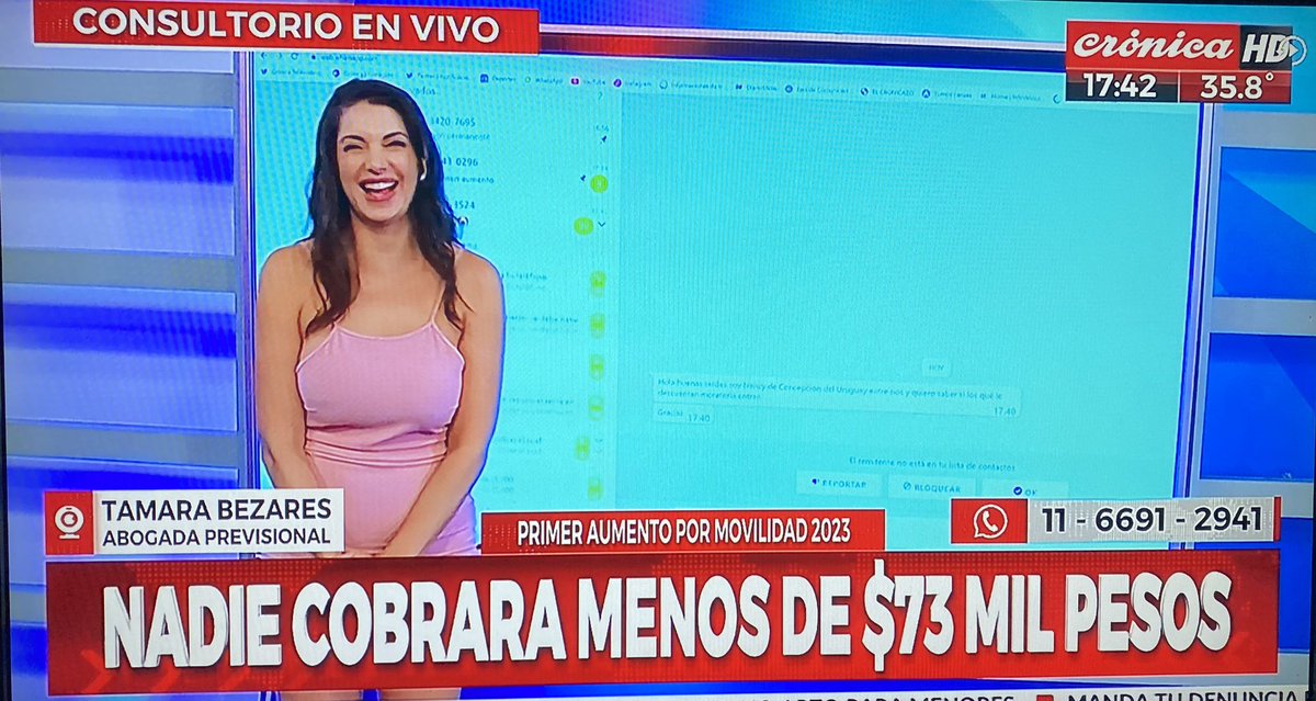ValeDegenaro's tweet photo. 🌸
#Viernes
#BravoArgentina 
@canalbravotv 
✨
#Crónicas2023
@CronicaTV https://t.co/ZuLYNUtXVp
