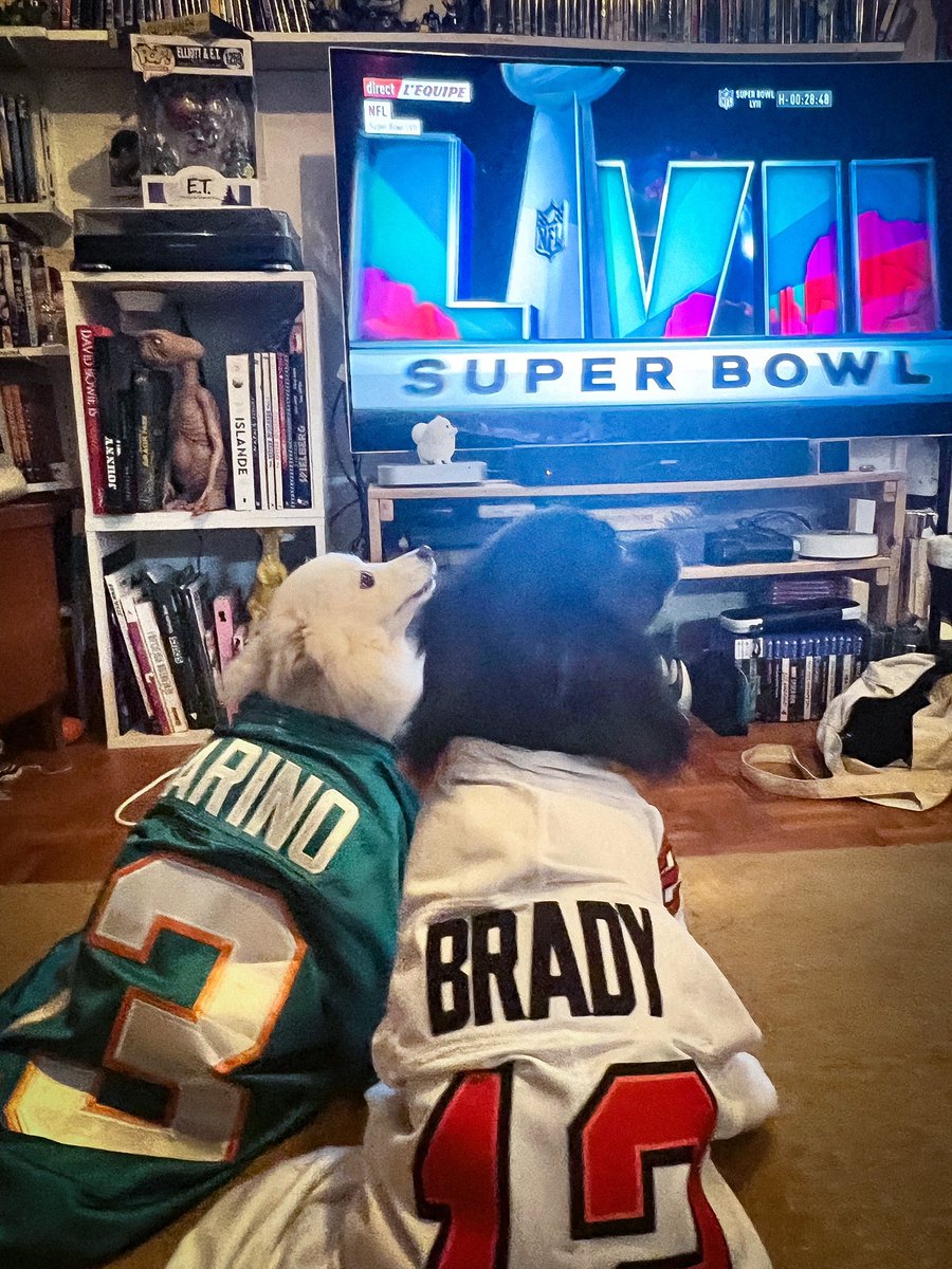 LeahMarciano's tweet image. Un super bowl qui a du chien !
Merci @lachainelequipe 
#lequipeNFL #superbowl #chiefsvseagles