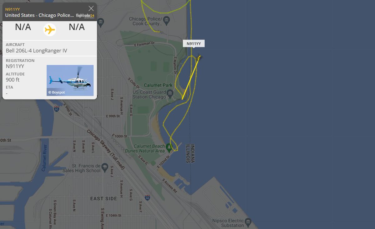 Spot News on Twitter "9801 S Ave G a Marine Distress in Calumet Park, a call of a person in