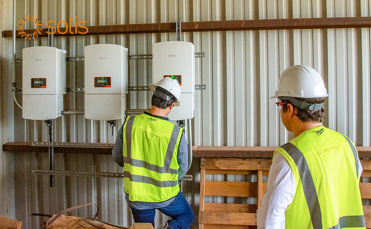 Solis_Inverters's tweet photo. #Soliscases in #US 3 pieces of #Solis-1P-4G-US inverters, known for their high efficiency and reliability were used, which positively impacts the environment and offers cost-saving benefits.
Visit Solis Booth ๐ญ๐ญ๐ฐ๐ฑ at Intersolar North America from Feb 14th-16th to learn more https://t.co/AXQjAZqw3U
