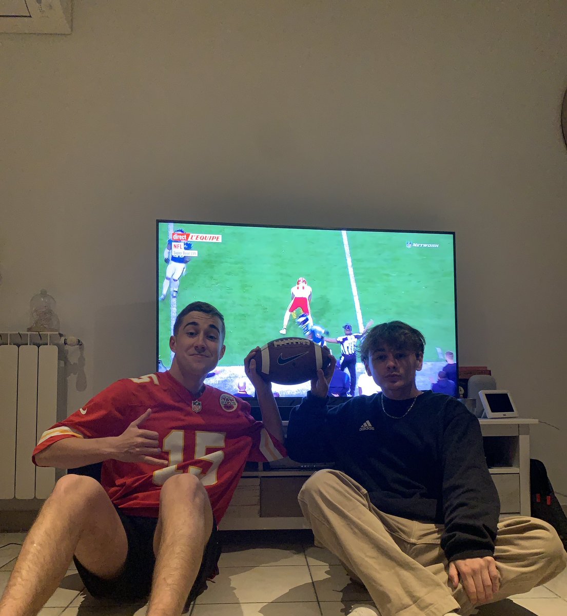 dtv_tom's tweet image. Super Bowl entre meilleur pote ! ⚡️
#lequipeNFL #SuperBowl