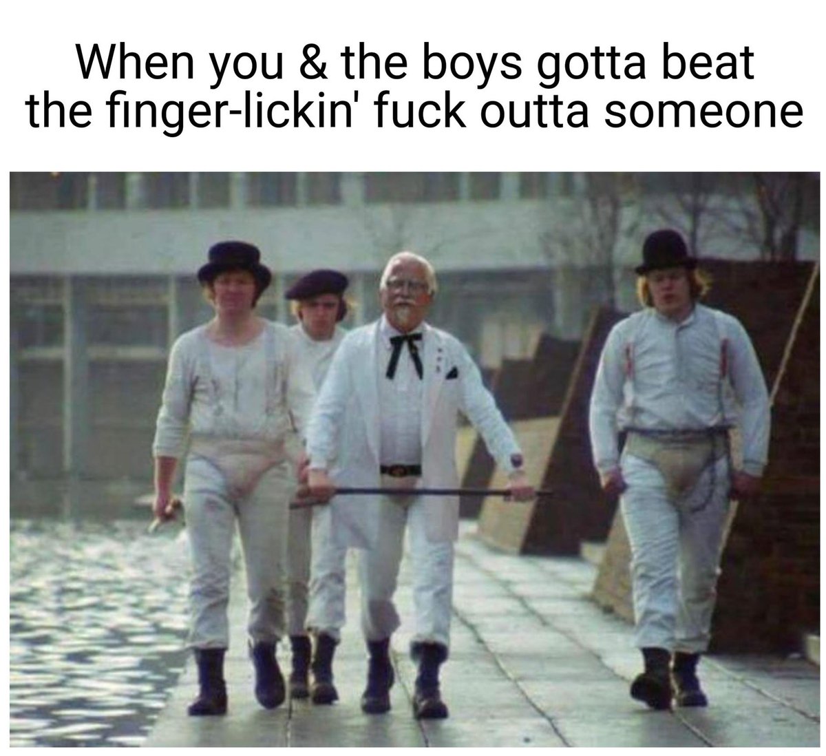 Dank Memes on Twitter "Extra crispy bitch"