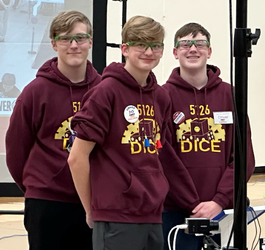 Meet the Drive Team - Grant, Jayden, and Conner!  Grant and Conner are FTC rookies and 2nd year Jayden returns. This team excels in strategy, communication, and dynamic gameplay while also being gracious competitors on and off the field. <a href="/AnkenySouthview/">Ankeny Southview</a> <a href="/Ankeny_Hawks/">Ankeny High School Activities</a> <a href="/FTCTeams/">FIRST Tech Challenge</a>