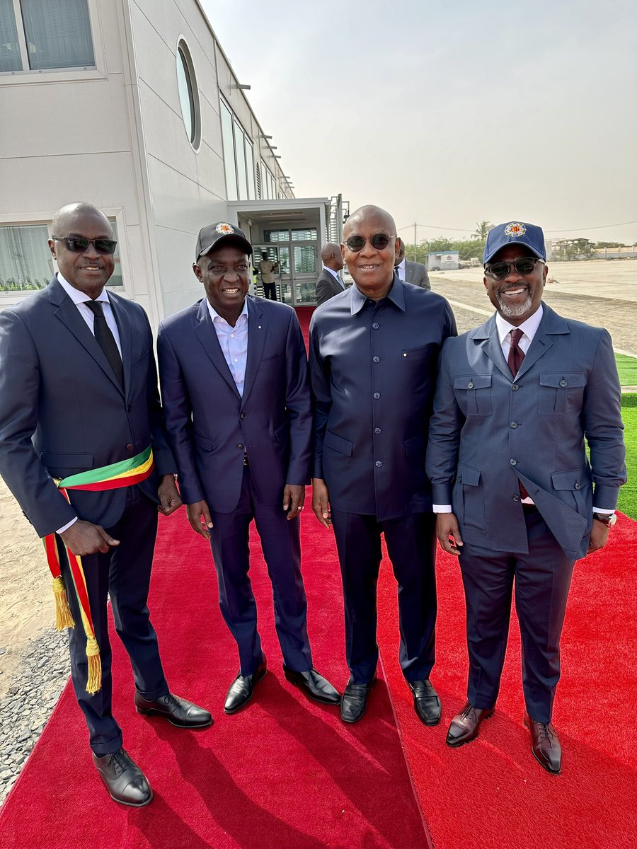 Serigne Mbaye THIAM (@smthiam) on Twitter photo Souvenirs du Centenaire du Prytanée militaire de StLouis
1.Avec SEM le Président <a href="/Macky_Sall/">Macky Sall</a>
2.Avec mes cadets AET : <a href="/taphambayesl/">Me Moustapha Mbaye</a> Président du Conseil départemental de StLouis; @Mamadoumoustaphaba, ministre des Finances et du Budget; <a href="/CATBofficiel/">Cheikh Ahmed Tidiane Ba</a> DG de la CDC.
#Kebetu #Senegal Souvenirs du Centenaire du Prytanée militaire de StLouis
1.Avec SEM le Président <a href="/Macky_Sall/">Macky Sall</a>
2.Avec mes cadets AET : <a href="/taphambayesl/">Me Moustapha Mbaye</a> Président du Conseil départemental de StLouis; @Mamadoumoustaphaba, ministre des Finances et du Budget; <a href="/CATBofficiel/">Cheikh Ahmed Tidiane Ba</a> DG de la CDC.
#Kebetu #Senegal