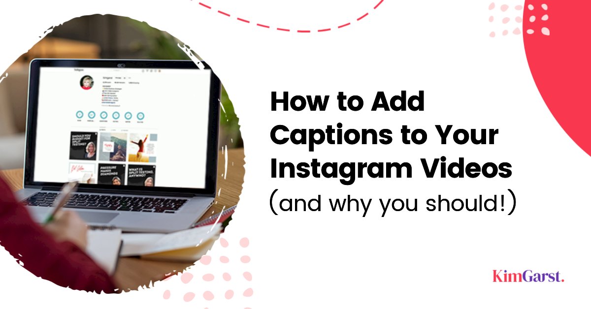kimgarst's tweet photo. Here is my step-by-step guide to walk you through exactly how to add captions to your Instagram videos and why you should. #InstagramVideoCaptions #InstagramVideos https://t.co/4tSCTDDoxa https://t.co/d3WBtBFd2B