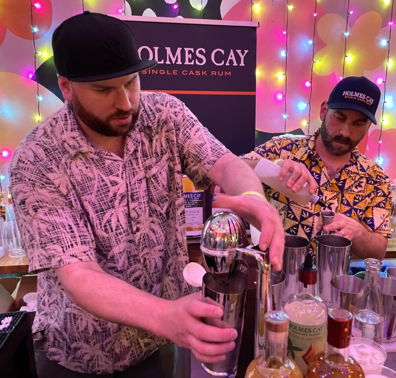 theatomicgrog's tweet photo. Arguably the cocktail highlight of Miami Rum Congress was Friday's "Rum-bรณn" party hosted by the @FLRumSociety. Featuring four brands, four mixologists and 10 total drinks, the event offered a wide range of flavors and styles. #rum #miamirumcongress #rumcocktails #tikicocktails https://t.co/RO5kZJ0efI