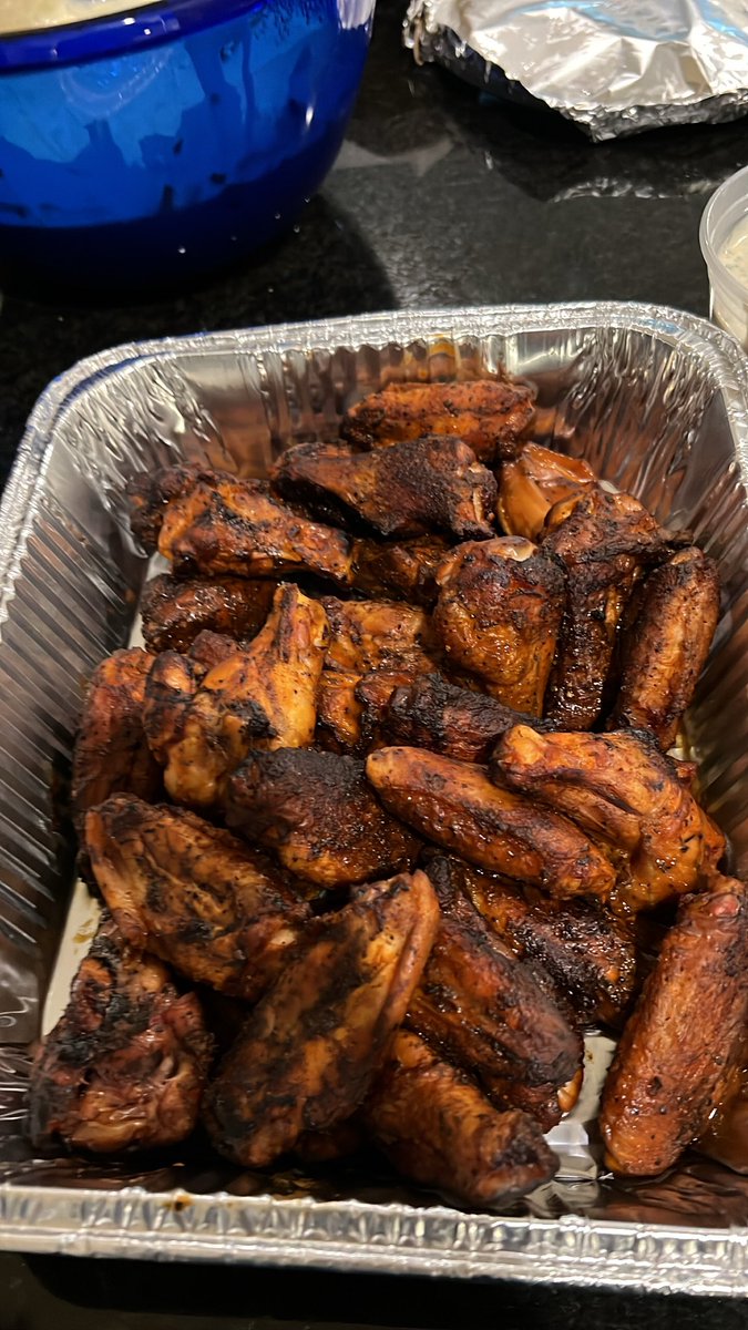 Blake Blackmar on Twitter "Buffalo wings, pork belly burnt ends and
