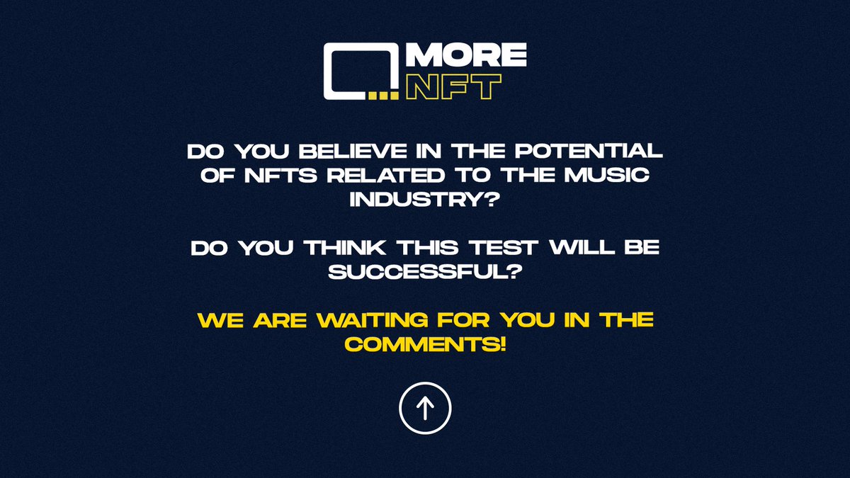 MoreNFT NEWS
Spotify introduces new NFT music playlists in beta test!
Do you believe in the potential of NFTs related to the music industry?
Do you think this test will be successful?
Comment with your opinion!

#nft #nftita #news #metaverse #blockchain
#spotify #web3