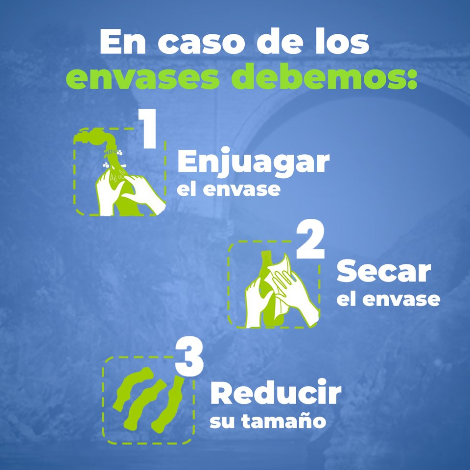 abancay_muni's tweet photo. ♻️ ¡Cuidemos nuestro medio ambiente!
¿Conocías cuáles son los residuos que pueden ser aprovechados y cómo prepararlos para darles un buen uso?🥤🧃
#AbancayRecicla https://t.co/ywV0Mxv6kF