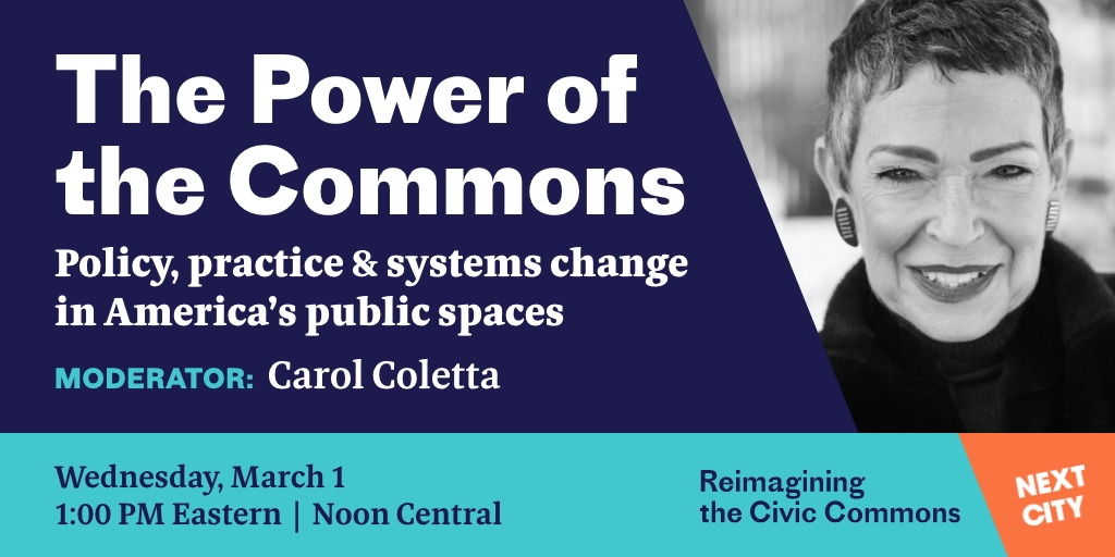 Learn game-changing strategies to transform your city's public spaces.

Join moderator <a href="/ccoletta/">ccoletta</a> CEO of <a href="/MemRiverParks/">Memphis River Parks Partnership</a> for a conversation with leaders from around the country.

RSVP today: nextcity.org/events/detail/… #memphis #philadelphia #akron #detroit #innovation <a href="/NextCityOrg/">Next City</a>